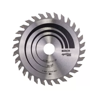   BOSCH Pílový kotúč na drevo 130 x 20/16 x 2,4 mm / 30T Optiline Wood ATB