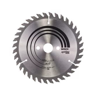   BOSCH Kotúč na pílenie dreva 150 x 20/16 x 2,4 mm / 36T Optiline Wood ATB