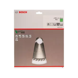   BOSCH Pílový kotúč na drevo 210 x 30 x 2,8 mm / 48T Optiline Wood ATB