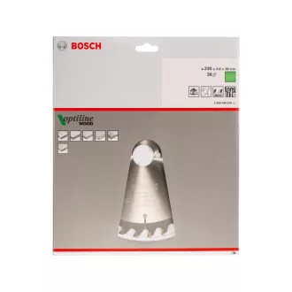   BOSCH Píla na drevo 230 x 30 x 2,8 mm / 36T Optiline Wood ATB