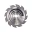 BOSCH Pílový kotúč na drevo 160 x 20/16 x 2,6 mm / 12T Optiline Wood ATB