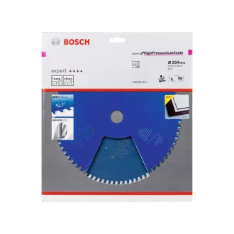   BOSCH Kotúč na rezanie laminovaných dosiek 254 x 30 x 2,8 mm / 80T Expert pre vysokotlaké lamináty