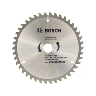 BOSCH Pílový kotúč na hliník 160 x 20 x 2,0 mm / 42T