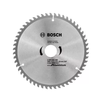 BOSCH Pílový kotúč pre hliník 190 x 30 x 2,2 mm / 54T