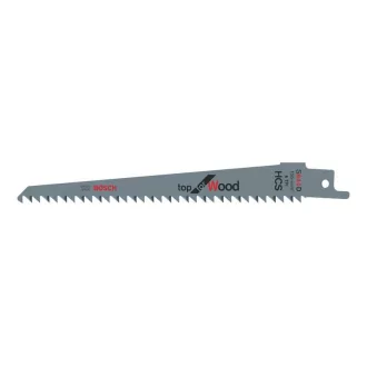   BOSCH Šabľový pílový list na drevo S 644 D 150 mm / 6TPI Top for Wood (2 ks)