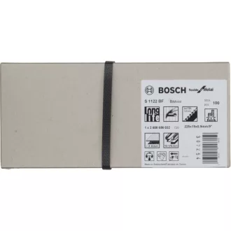   BOSCH Pílový list priamočiary na kov S 1122 BF 225 mm / 14TPI bimetal (2 ks)