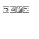 BOSCH Pílový list priamočiary na kov S 1122 BF 225 mm / 14TPI bimetal (2 ks)