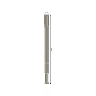   BOSCH PRO Plochý dlátový nástavec samoostriaci 30 x 400 mm so 22 mm šesťhranným uchytením