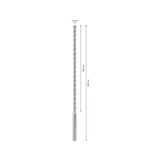 BOSCH Skalný vŕtač 14 x 540/400 štvorboký SDS-Max-4
