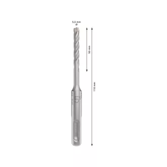   BOSCH 5X vrták do kameňa 5,5 x 110/50 mm štvorbřitý SDS-Plus