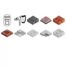 BOSCH 5X vrták do kameňa 5,5 x 110/50 mm štvorbřitý SDS-Plus