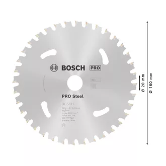 BOSCH PRO Pílový kotúč na kov 160 x 20 x 1,6 mm / 36T