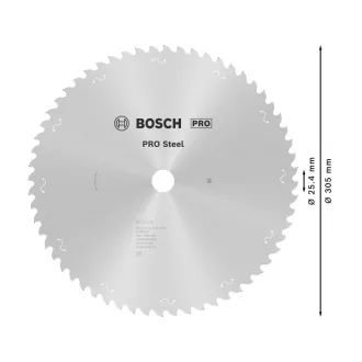 BOSCH PRO Pílový kotúč na kov 305 x 25,4 x 2,2 mm / 60T