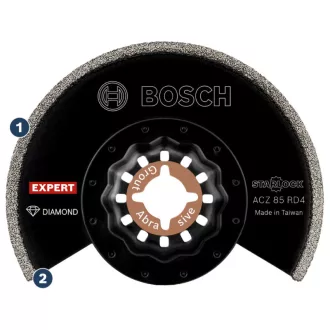   BOSCH EXPERT Fúgovačská pílací list ACZ 85 RD4 85 x 2,0 mm karbídový Starlock