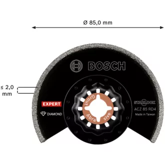   BOSCH EXPERT Fúgovačská pílací list ACZ 85 RD4 85 x 2,0 mm karbídový Starlock