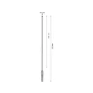 BOSCH EXPERT 7X Kameňový vrták 5,5 x 315/250 mm štvorhranný SDS-Plus