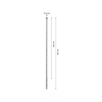   BOSCH EXPERT 7X Skalný vŕtak 10 x 465/400 mm štvorhranný SDS-Plus