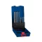 BOSCH EXPERT 7X Sada vrtákov do skaly 7-dielna štvorhranná SDS-Plus (5/6/8 x 115 mm; 6/8/10/12 x 165 mm)