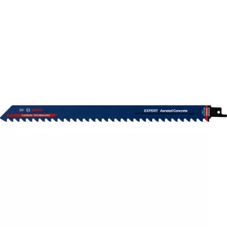   BOSCH EXPERT Pílový list na prímočiaru pílu do pórobetónu S 1241 HM 300 mm / 3TPI s karbidovým zubom (1 ks)
