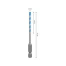 BOSCH EXPERT HEX-9 Multiconstruction vrták 4,0 x 45/90 mm s 1/4" držiakom bitov