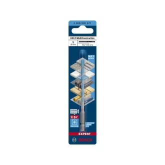   BOSCH EXPERT HEX-9 Multiconstruction vrták 5,0 x 50/100 mm s 1/4" držiakom bitov