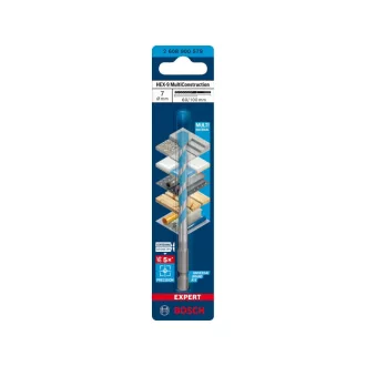  BOSCH EXPERT HEX-9 Multiconstruction vrták 7,0 x 60/100 mm s 1/4" držiakom bitov
