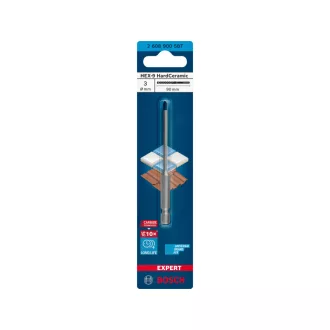   BOSCH EXPERT Vŕtačka na sklo a dlaždice 3 x 90 mm HEX-9 HARD CERAMIC