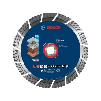   BOSCH EXPERT Diamantový rezací kotúč 230 x 2,2 x 15 x 22,2 mm segmentovaný MultiMaterial