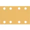 BOSCH EXPERT C470 Brúsny papier na suchý zips 8 otvorov 80 x 133 mm / P120 (10 ks)