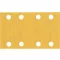 BOSCH EXPERT C470 Brúsny papier na suchý zips 8 otvorov 80 x 133 mm / P400 (10 ks)