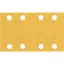 BOSCH EXPERT C470 Brúsny papier na suchý zips 8 otvorov 80 x 133 mm / P400 (10 ks)