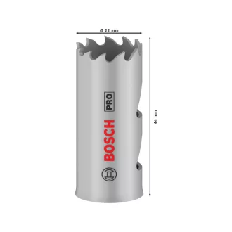   BOSCH PRO Kruhový rezák 22 mm (8% kobaltu) závitový Multi Material