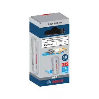   BOSCH PRO Kruhový výrez 25 mm (8% kobaltu) závitový Multi Material