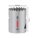BOSCH PRO Kruhový výsek 38 mm (8% kobaltu) závitový Multi Material