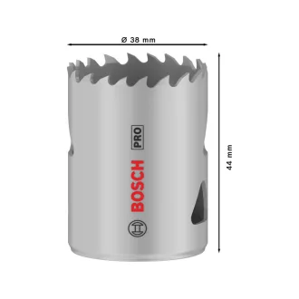   BOSCH PRO Kruhový výsek 38 mm (8% kobaltu) závitový Multi Material