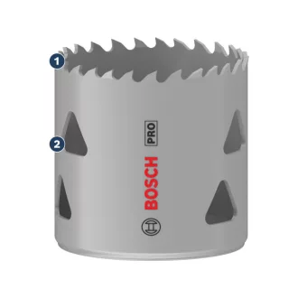   BOSCH PRO Okruhový rezač 51 mm (8% kobaltu) závitový Multi Material