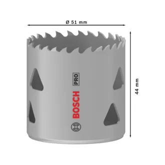  BOSCH PRO Okruhový rezač 51 mm (8% kobaltu) závitový Multi Material