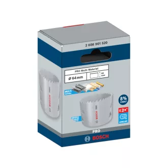   BOSCH PRO Okruhový rezák 64 mm (8% kobaltu) závitový Multi Material