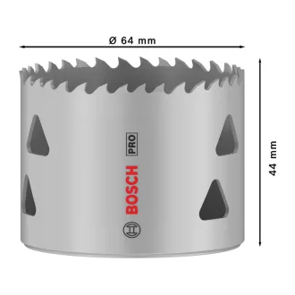   BOSCH PRO Okruhový rezák 64 mm (8% kobaltu) závitový Multi Material