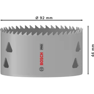   BOSCH PRO Okruhový rezač 92 mm (8% kobaltu) so závitom pre viac materiálov