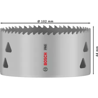   BOSCH PRO Vrták do kruhu 102 mm (8% kobaltu) závitový Multi Material
