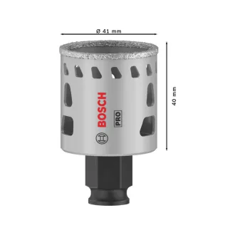 BOSCH PRO Diamantová dierová pílka 41 mm PC PLUS