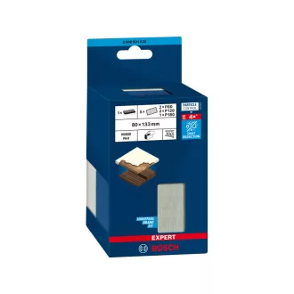 BOSCH EXPERT Sada brúsnych blokov 6 dielne 80 x 133 mm