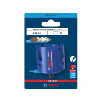   BOSCH EXPERT Construction Material vykružovák s karbidovými zubami 83 mm