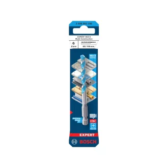   BOSCH EXPERT HEX-9 Multi Construction vrták 6,0 x 60/100 mm s 1/4" bitovým uchytením