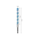 BOSCH EXPERT HEX-9 Multiconstruction vrták 11,0 x 90/150 mm s 1/4" držiakom bitov