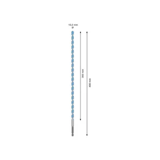   BOSCH EXPERT HEX-9 Multiconstruction vrták 10,0 x 350/400 mm s 1/4" držiakom bitov
