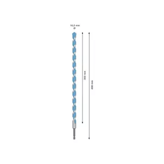   BOSCH EXPERT HEX-9 Multiconstruction vrták 16,0 x 350/400 mm s 1/4" držiakom bitov