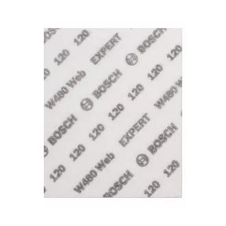   BOSCH EXPERT W480 Pracovná brúsna mriežka 140 x 115 mm /P120 (2 ks)