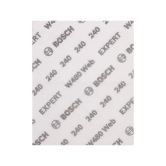   BOSCH EXPERT W480 Pracovná brúsna mriežka 140 x 115 mm /P240 (2 ks)